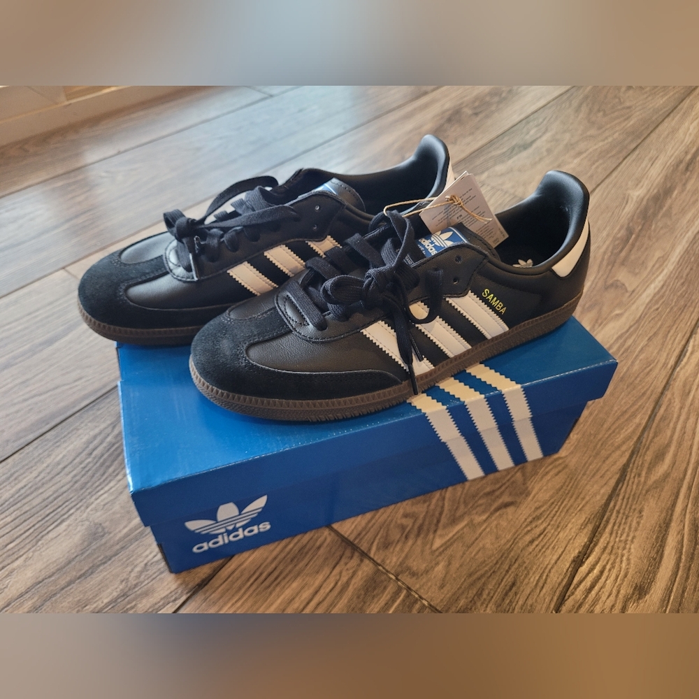 adidas Samba OG Black with White Stripes